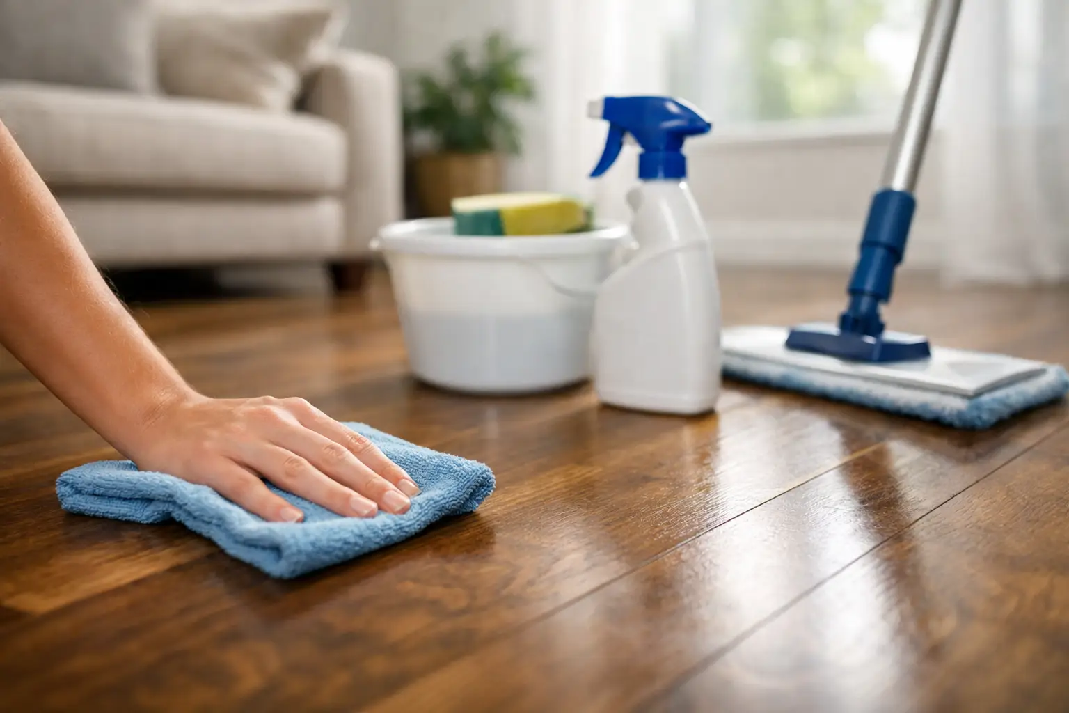 How to Clean Engineered Hardwood Flooring