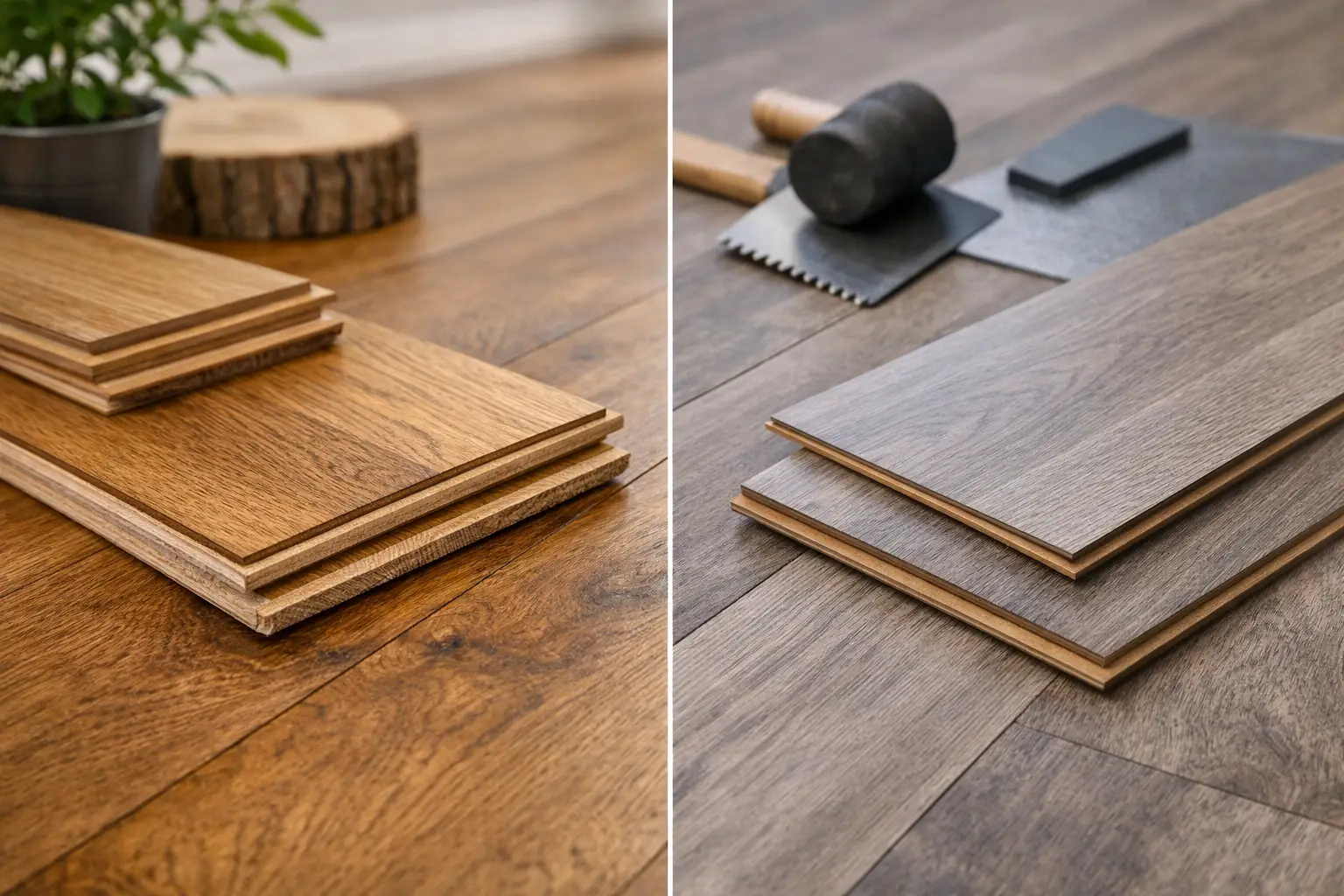 Engineered Timber vs Laminate Floors